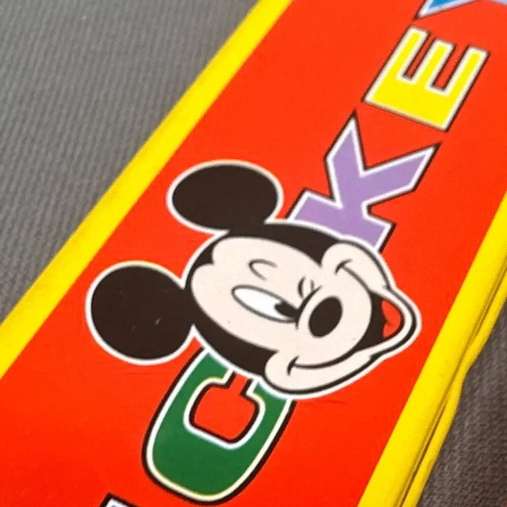 VTG 1995 Mickey Mouse Unlimited Collectible Pentech Ceramick Roller Ball Pen Tin